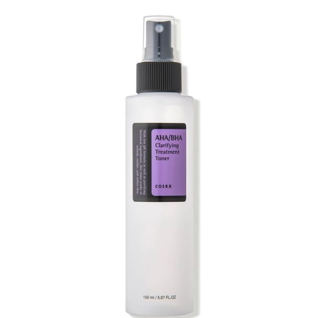 COSRX AHA/BHA Clarifying Treatment Toner, Facial Exfoliating spray, Pores, and Uneven Skin, 5.07 fl.oz/ 150ml