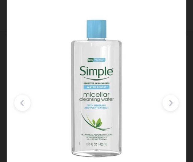 Simple Kind to Skin Micellar Cleansing Water-13.5oz