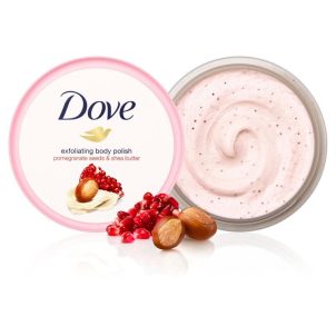Dove Body Scrub Pomegranate Seeds and Shea Butter 225mL