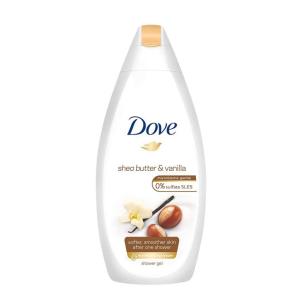 DOVE PAMPERING BODY WASH WITH SHEA BUTTER AND VANILLA