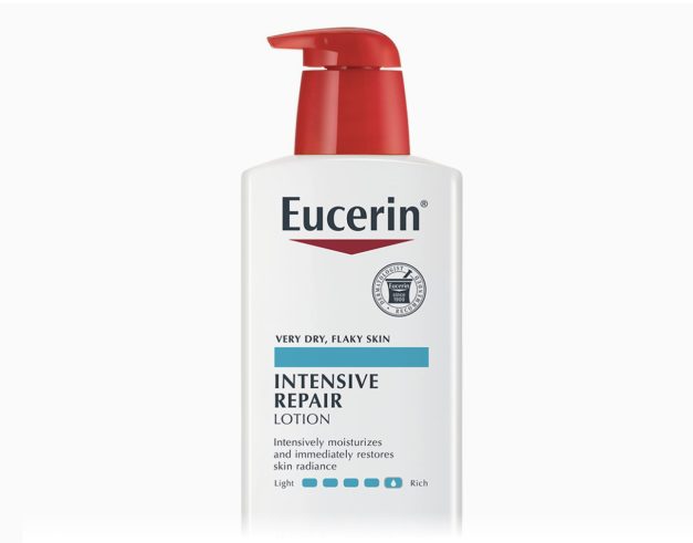Eucerin Intensive Repair Body Lotion, Lotion for Very Dry Skin, 16.9 Fl Oz Pump Bottle - Image 2