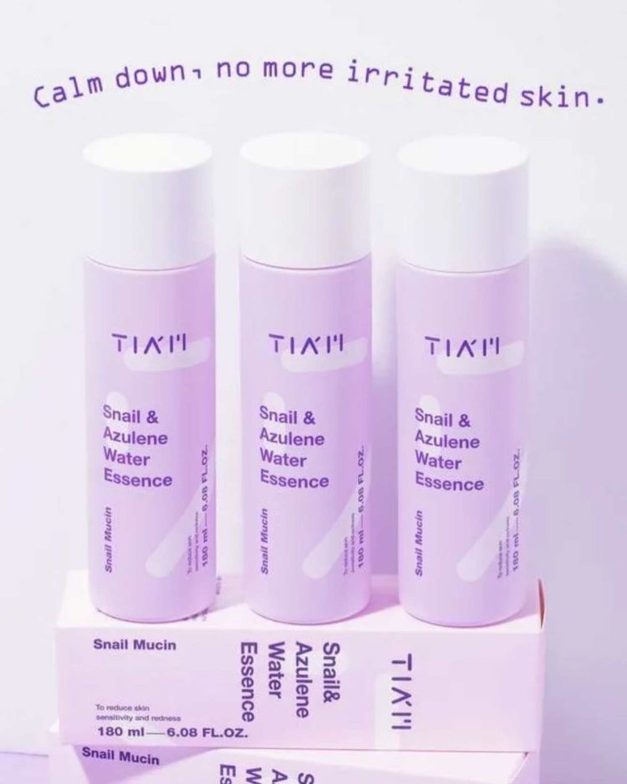 Tiam Azulene and snail water essence