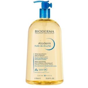 Bioderma Atoderm Shower Oil, Body Wash for very Dry skin prone to Eczema 1L