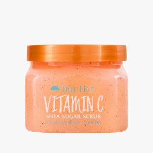 Tree Hut Vitamin C Shea Sugar Scrub, 18 oz, Ultra Hydrating and Exfoliating Scrub for Nourishing Essential Body Care