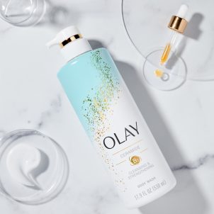 Olay Cleansing & Strengthening Body Wash with Ceramide and Vitamin B3 Complex