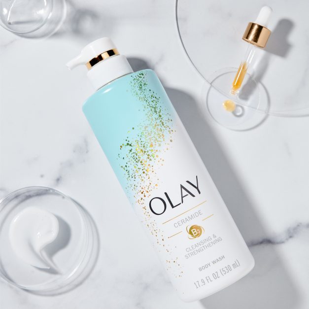 Olay Cleansing & Strengthening Body Wash with Ceramide and Vitamin B3 Complex