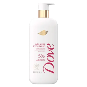 Dove Exfoliating Body Wash Melanin Even Tone