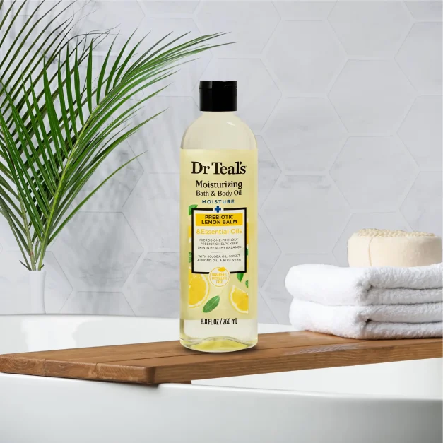 Dr Teal's Moisturizing Bath & Body Oil 8.8 fl oz - Image 2